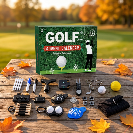 Golfkalendern – 24 unika golfprylar