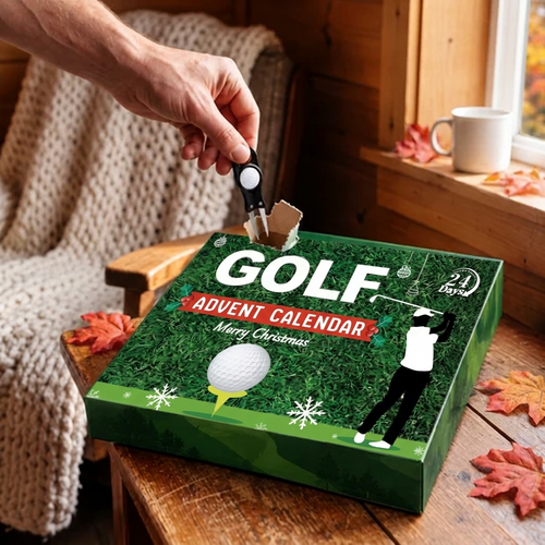 Golfkalendern – 24 unika golfprylar