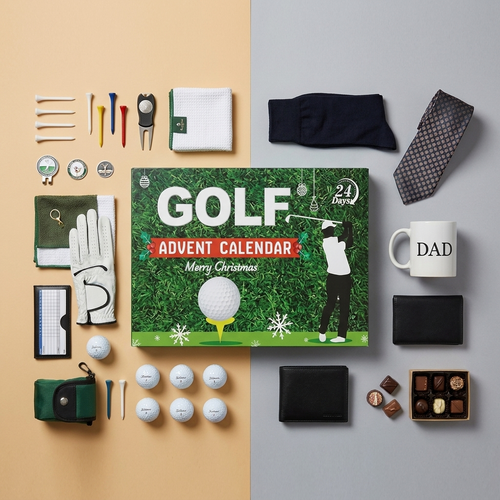 Golfkalendern – 24 unika golfprylar